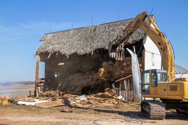 Barn Demolition in Saint Charles