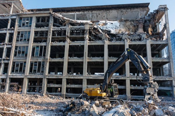 Commercial Building Demolition in Saint Charles