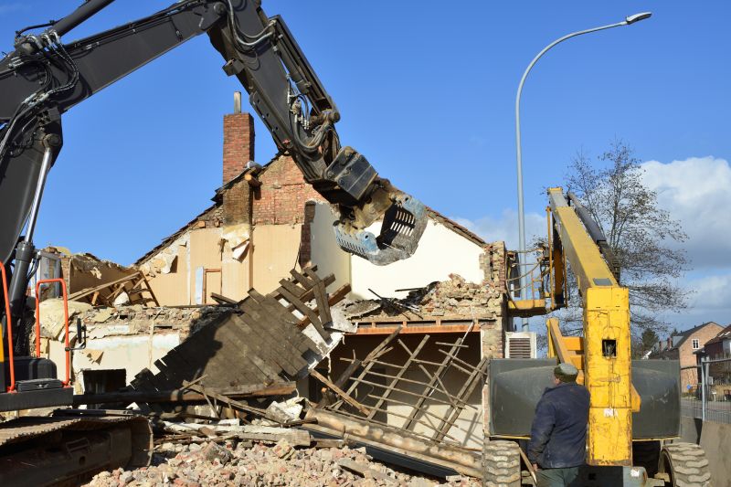 Excavator Demolition